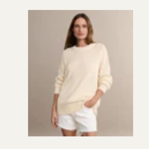 Jenni Kayne Cruise Cocoon Crew Neck Sweater - Picture 3 of 3